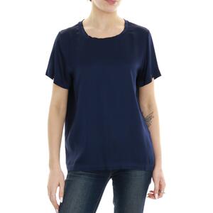 T-SHIRT VISCOSA VICOLO BLU